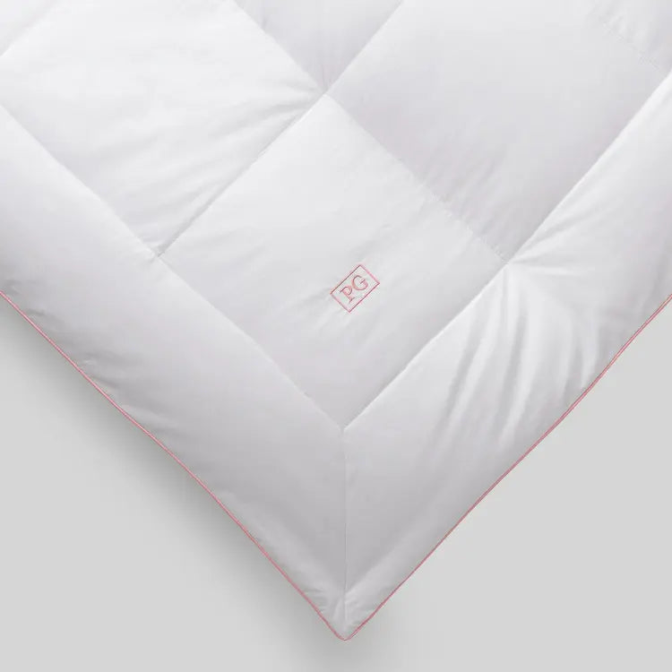 Down-Top Featherbed Mattress Topper - Pink