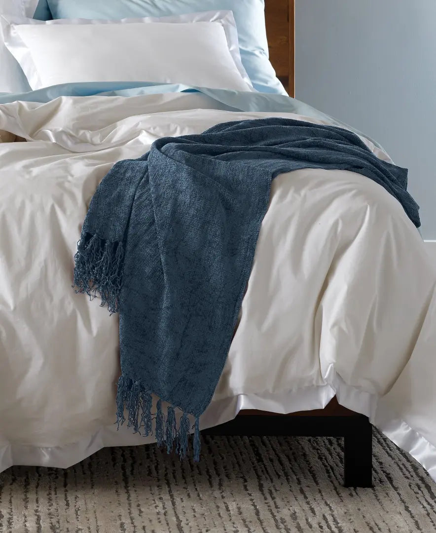 Viscose Chenille Throw Blanket