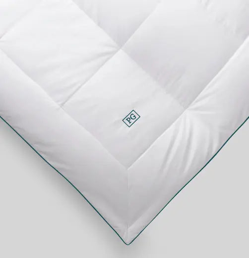 Down-Top Featherbed Mattress Topper - Blue