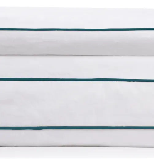 Down-Top Featherbed Mattress Topper - Blue