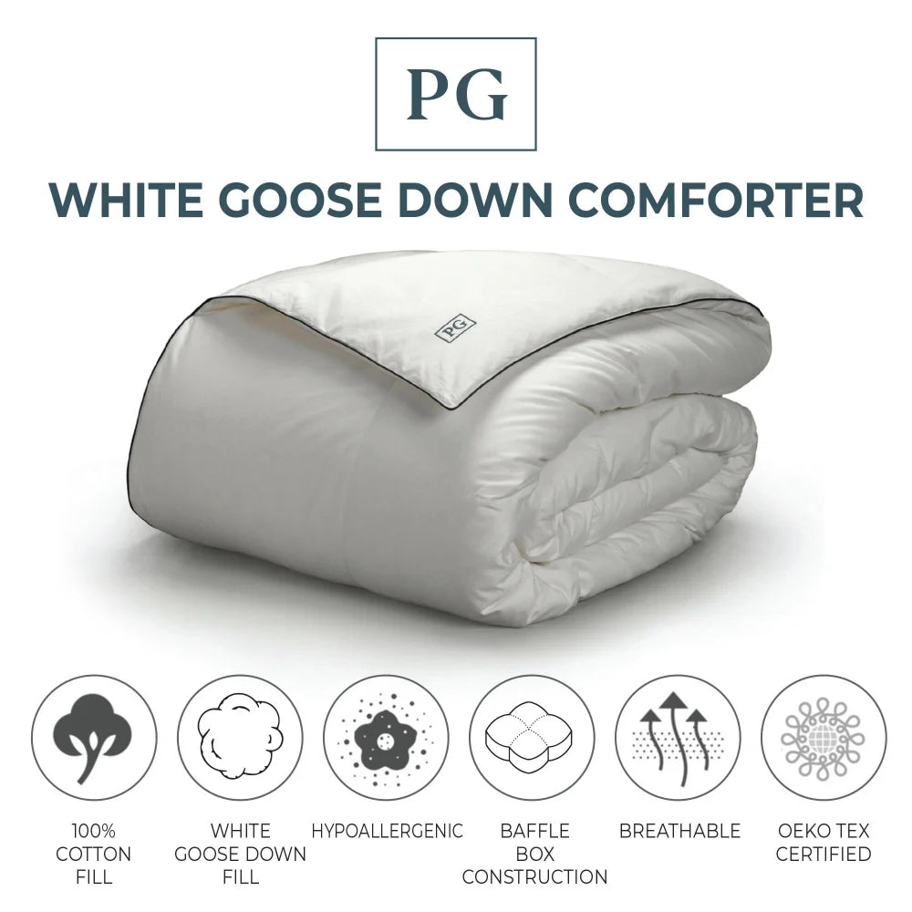 White Goose Down Comforter