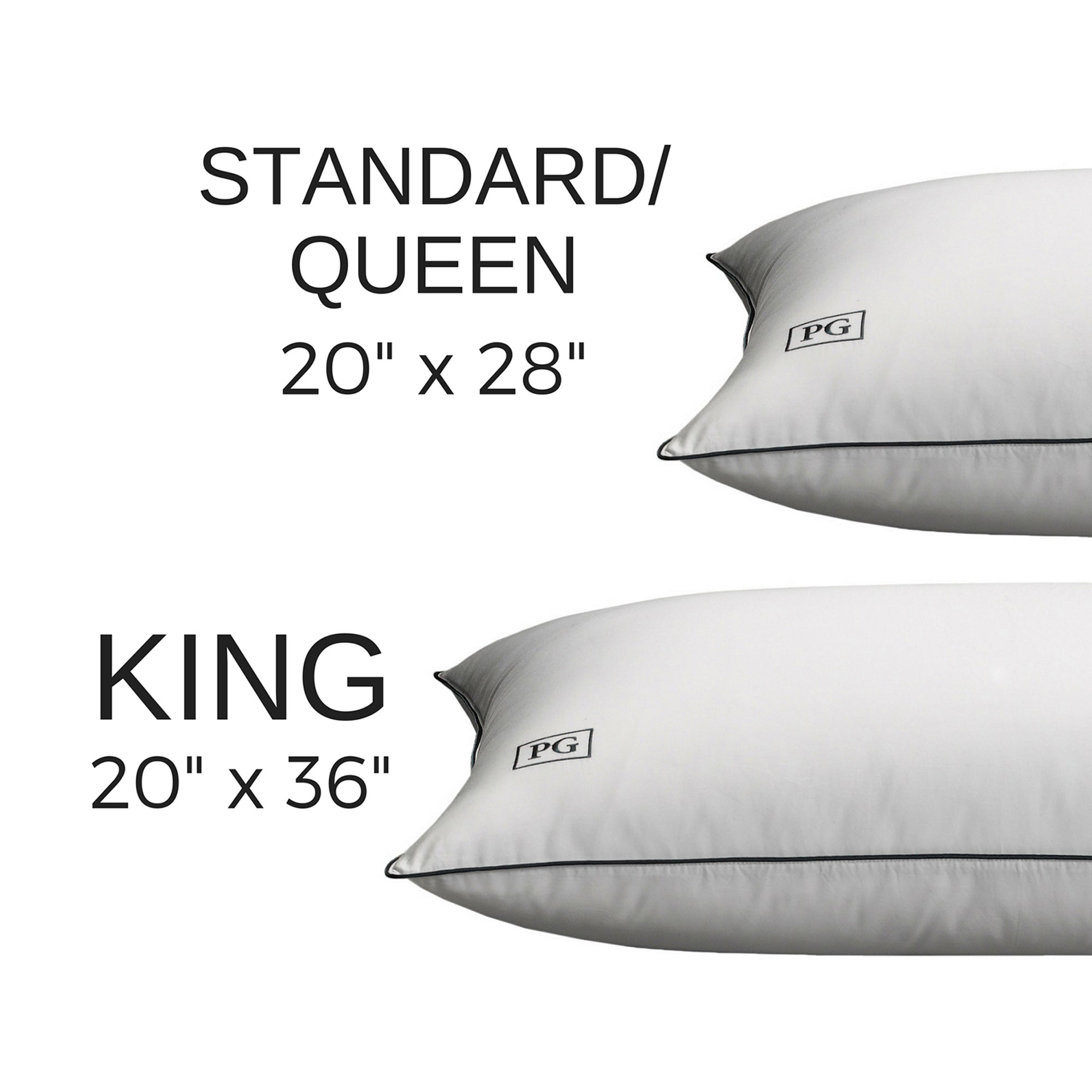 RDS Certified White Down Pillow | Pillow Guy