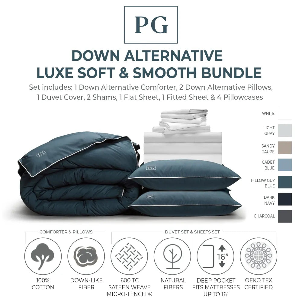 Luxe Soft & Smooth Down-Alternative Perfect Bundle
