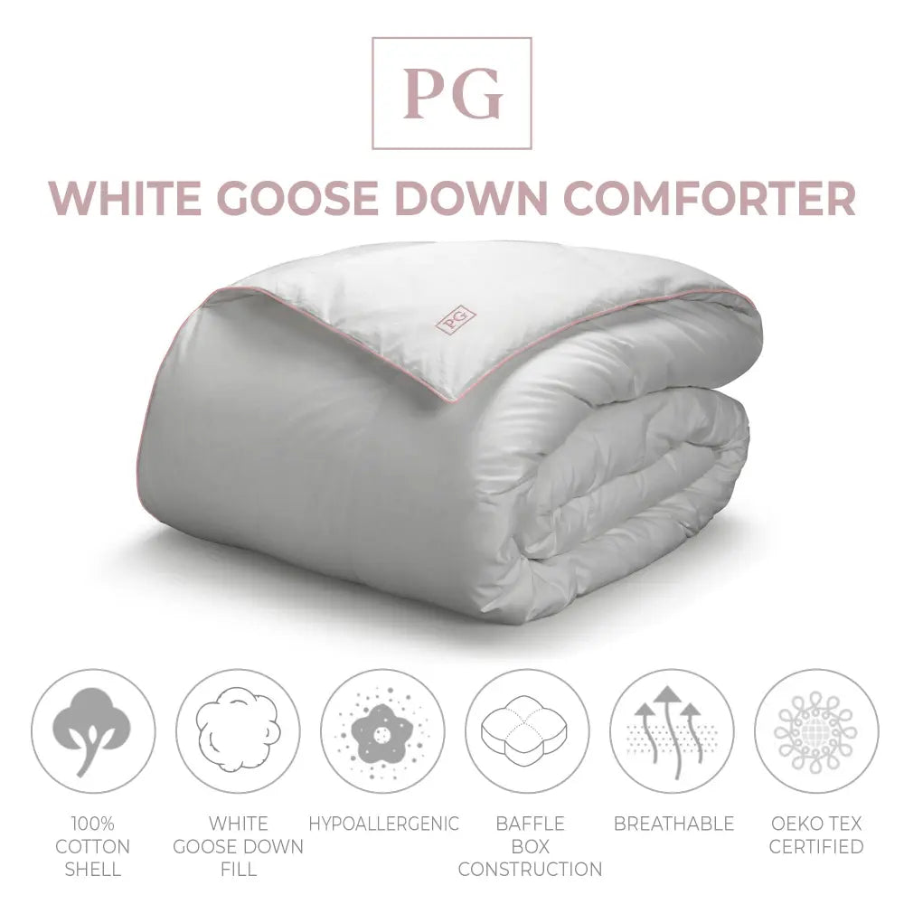 White Goose Down Comforter