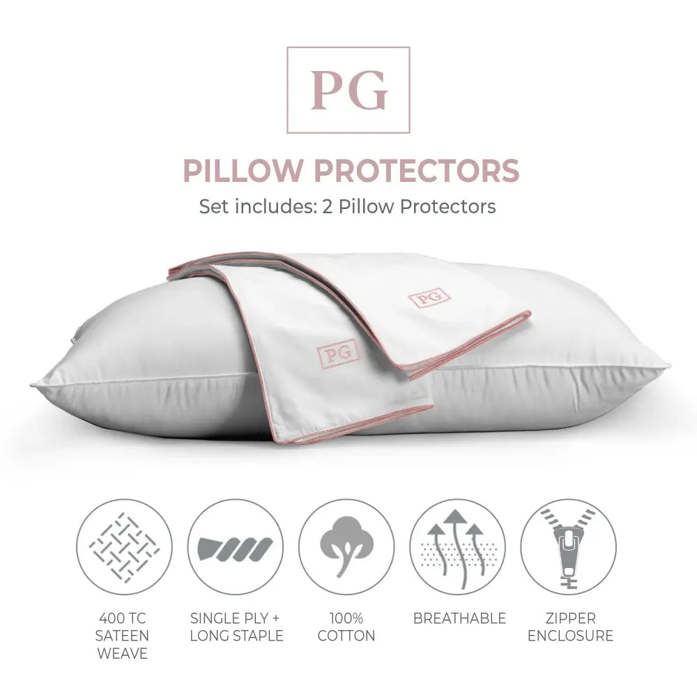 Pillow Gal Pillow Protectors (2 Pack)