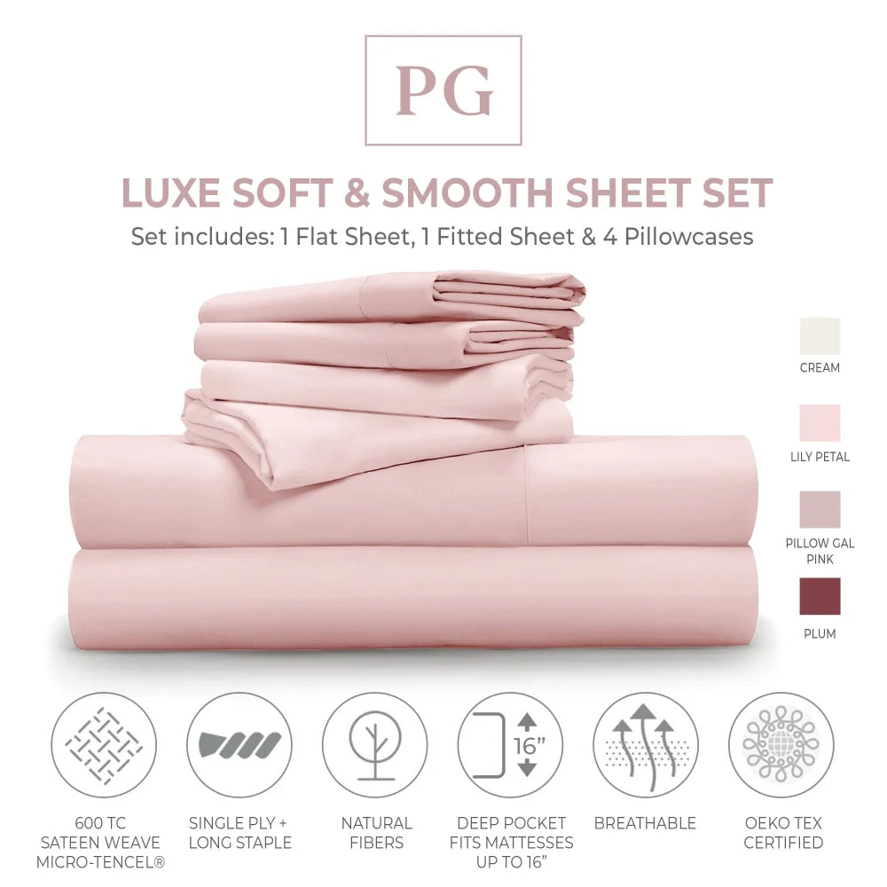 Luxe Soft & Smooth Sheet Set