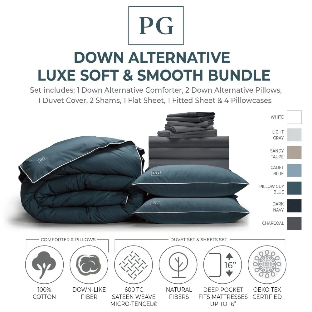 Luxe Soft & Smooth Down-Alternative Perfect Bundle