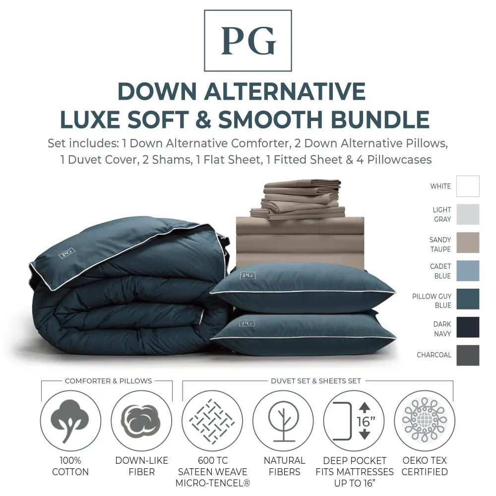Luxe Soft & Smooth Down-Alternative Perfect Bundle