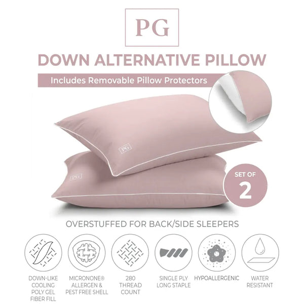Pillow Gal Down Alternative Pillow, part of our luxury bedding collection designed specifically for women